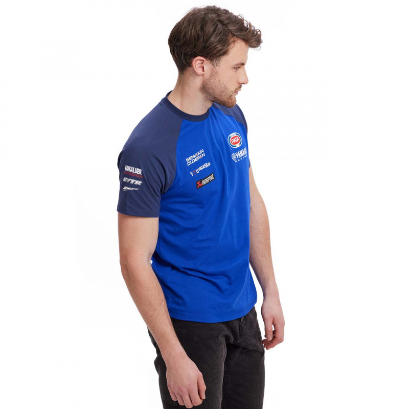 YAMAHA T-SHIRT YAMAHA SUPERBIKE WSBK VADODARA HOMME 2025 YAMAHA T-SHIRT YAMAHA SUPERBIKE WSBK VADODARA HOMME 2025
