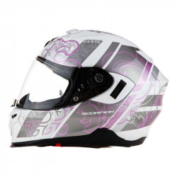 SCORPION CASQUE INTEGRAL EXO-520 EVO AIR FASTA BLANC-VIOLET