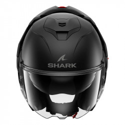 SHARK CASQUE MODULABLE OXO BLANK BLACK MAT