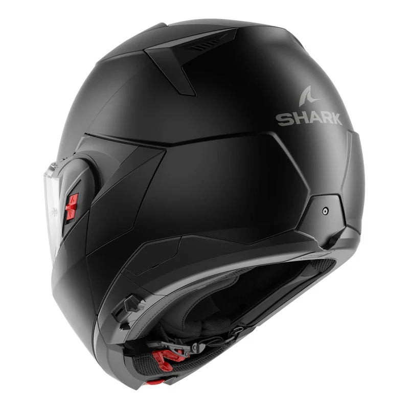 SHARK CASQUE MODULABLE OXO BLANK BLACK MAT