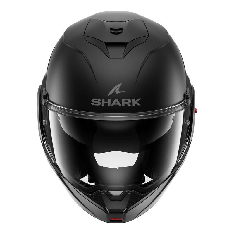 SHARK CASQUE MODULABLE OXO BLANK BLACK MAT