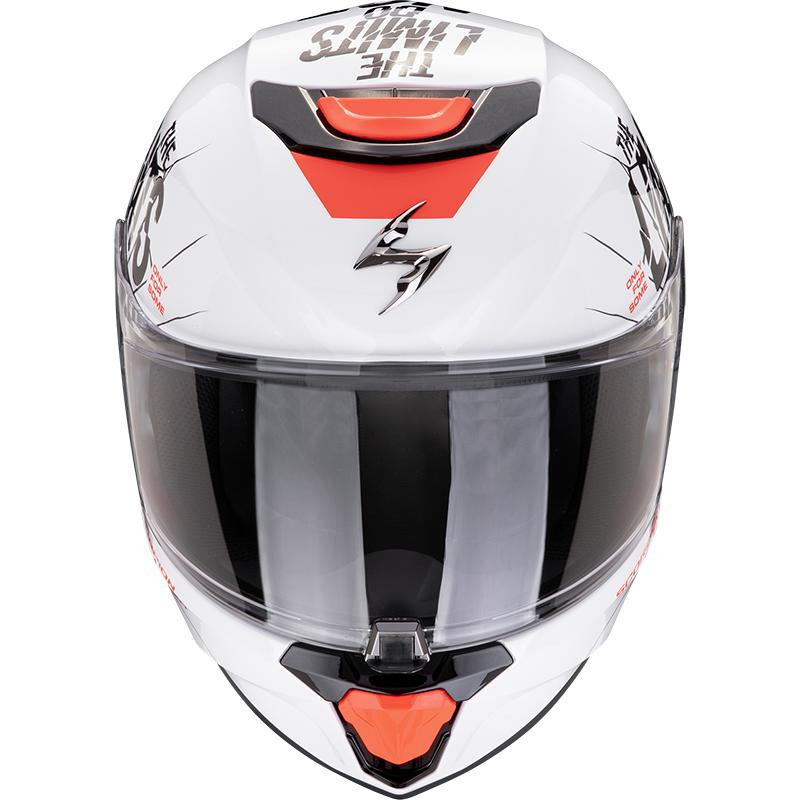 SCORPION CASQUE INTEGRAL EXO-JNR AIR BOUM BLANC-NOIR