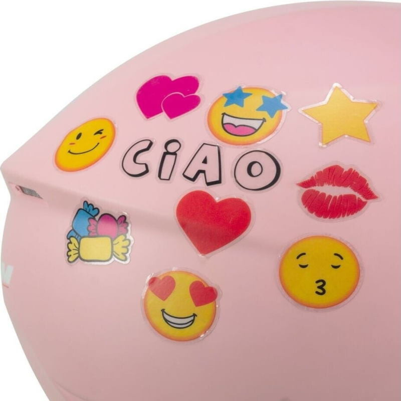 CGM CASQUE JET ENFANT ROSE CLAIR