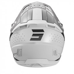 SHOT CASQUE CROSS CORE HONOR GREY PEARLY