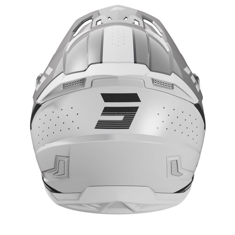 SHOT CASQUE CROSS CORE HONOR GREY PEARLY