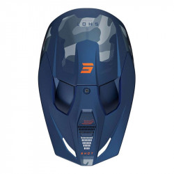 SHOT CASQUE CROSS RACE BATTLE BLUE MATT