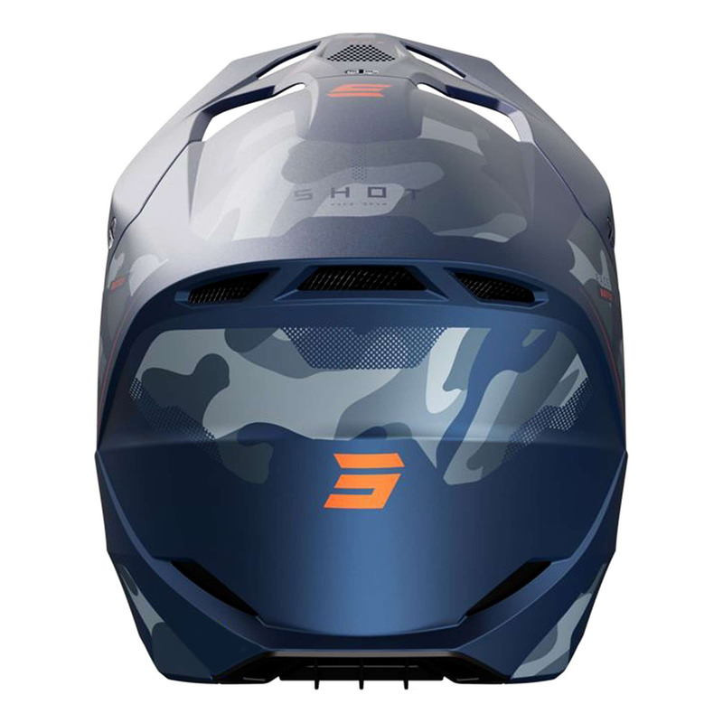 SHOT CASQUE CROSS RACE BATTLE BLUE MATT