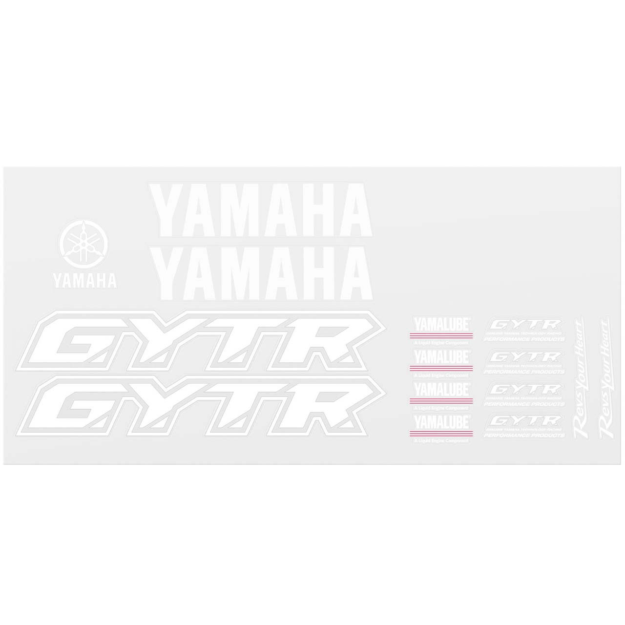 GYTR Kit stickers GYTR série R - GYTRSTICRS00