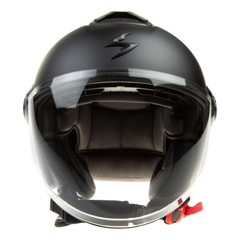 SCORPION CASQUE JET EXO-CITY II VEL NOIR MAT