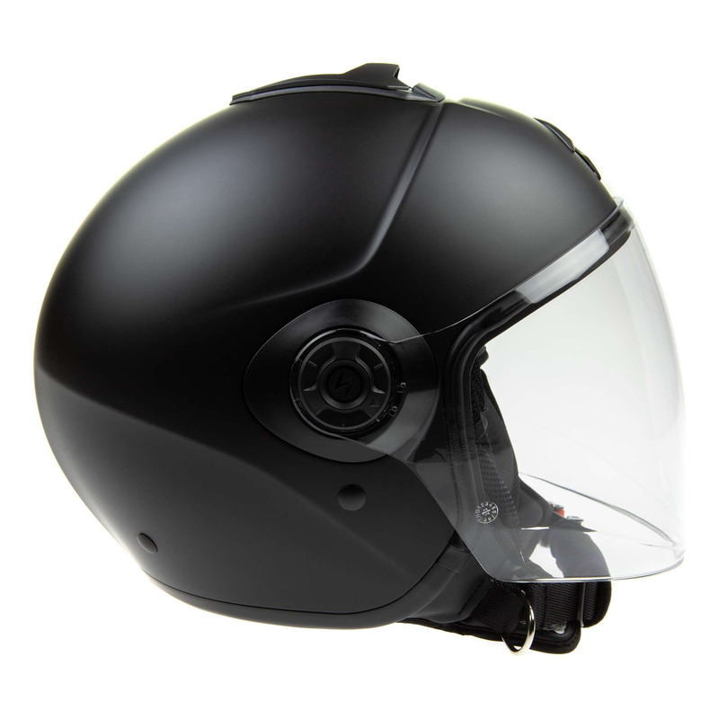 SCORPION CASQUE JET EXO-CITY II VEL NOIR MAT