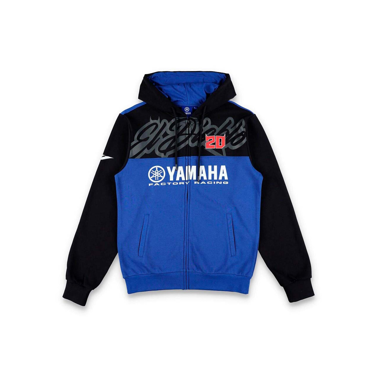 YAMAHA SWEAT ZIPPÉ FABIO QUARTARARO HOMME 2025