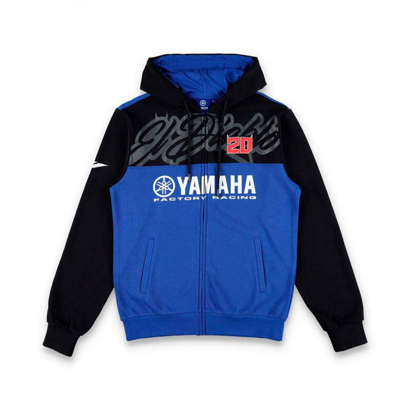YAMAHA SWEAT ZIPPÉ FABIO QUARTARARO HOMME 2025