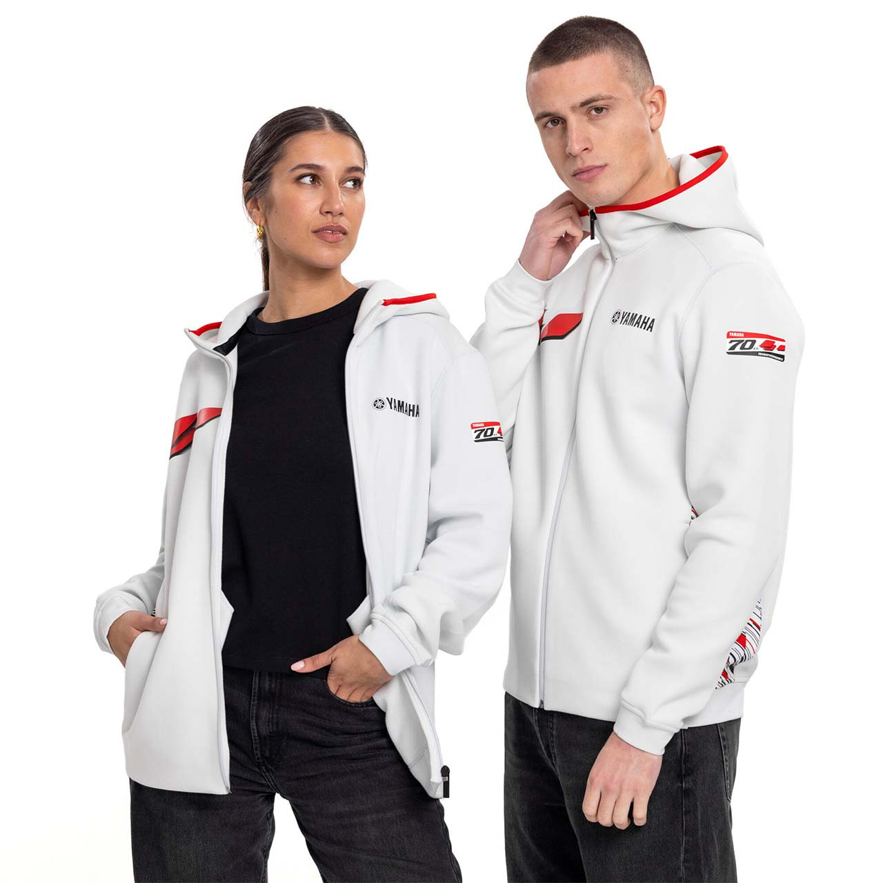 YAMAHA SWEAT YAMAHA À CAPUCHE UNISEXE 70ème ANNIVERSAIRE 2025 - KEULE