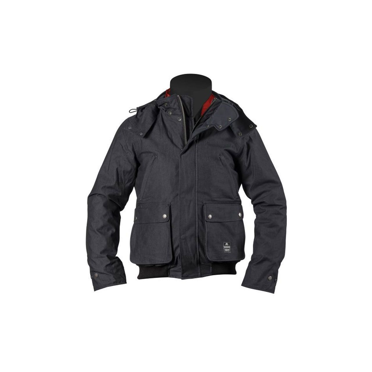 HELSTONS blouson moto homme Walk Bleu