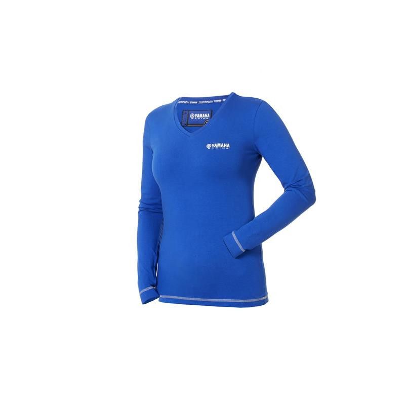 YAMAHA T-shirt femme à manches longues Paddock YAMAHA T-shirt femme à manches longues Paddock