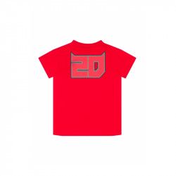 Quartararo T-shirt enfant FQ20 "EL DIABLO" 2020 rouge