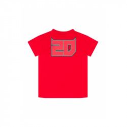 Quartararo T-shirt enfant FQ20 "EL DIABLO" rouge