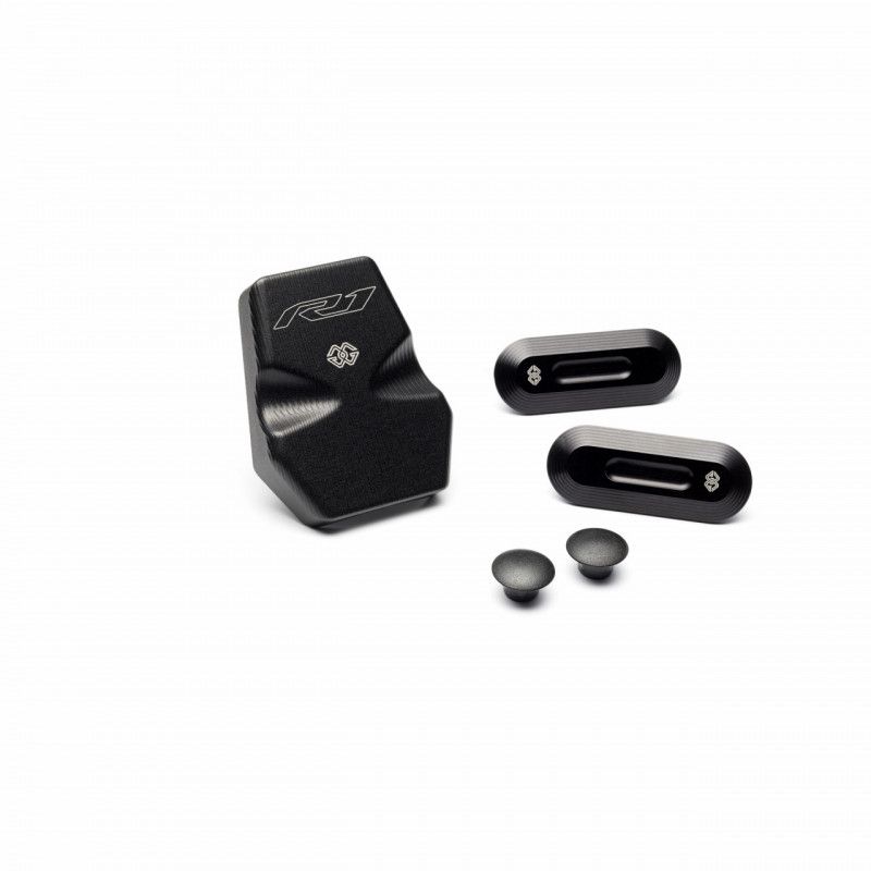 GILLES TOOLING Caches pour support de plaque et rétroviseurs taillés dans la masse pour R1 - 2CRFRCVK0000 GILLES TOOLING Caches pour support de plaque et rétroviseurs taillés dans la masse pour R1 - 2CRFRCVK0000
