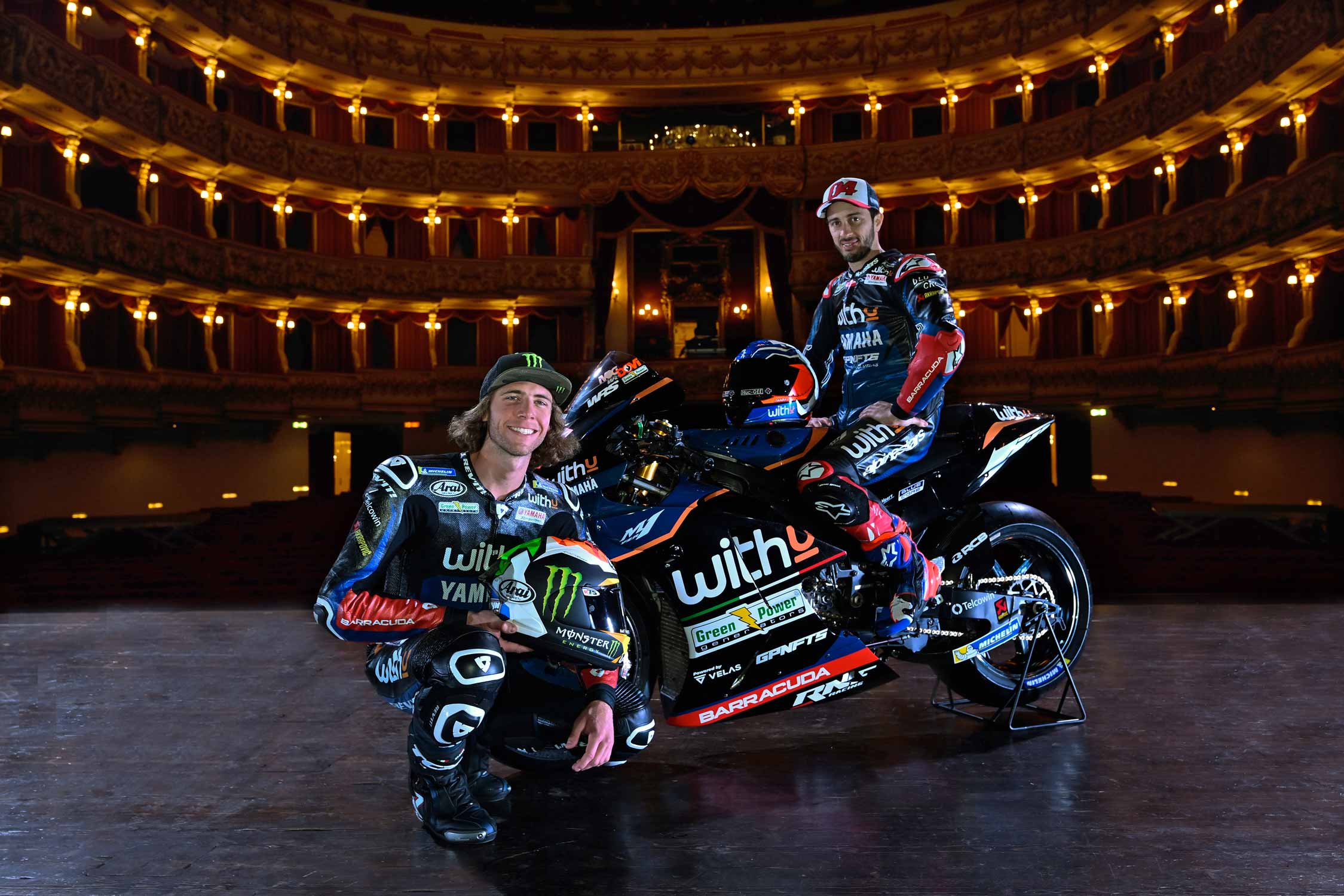 Casquette Team MotoGP Replica pour adulte Yamaha