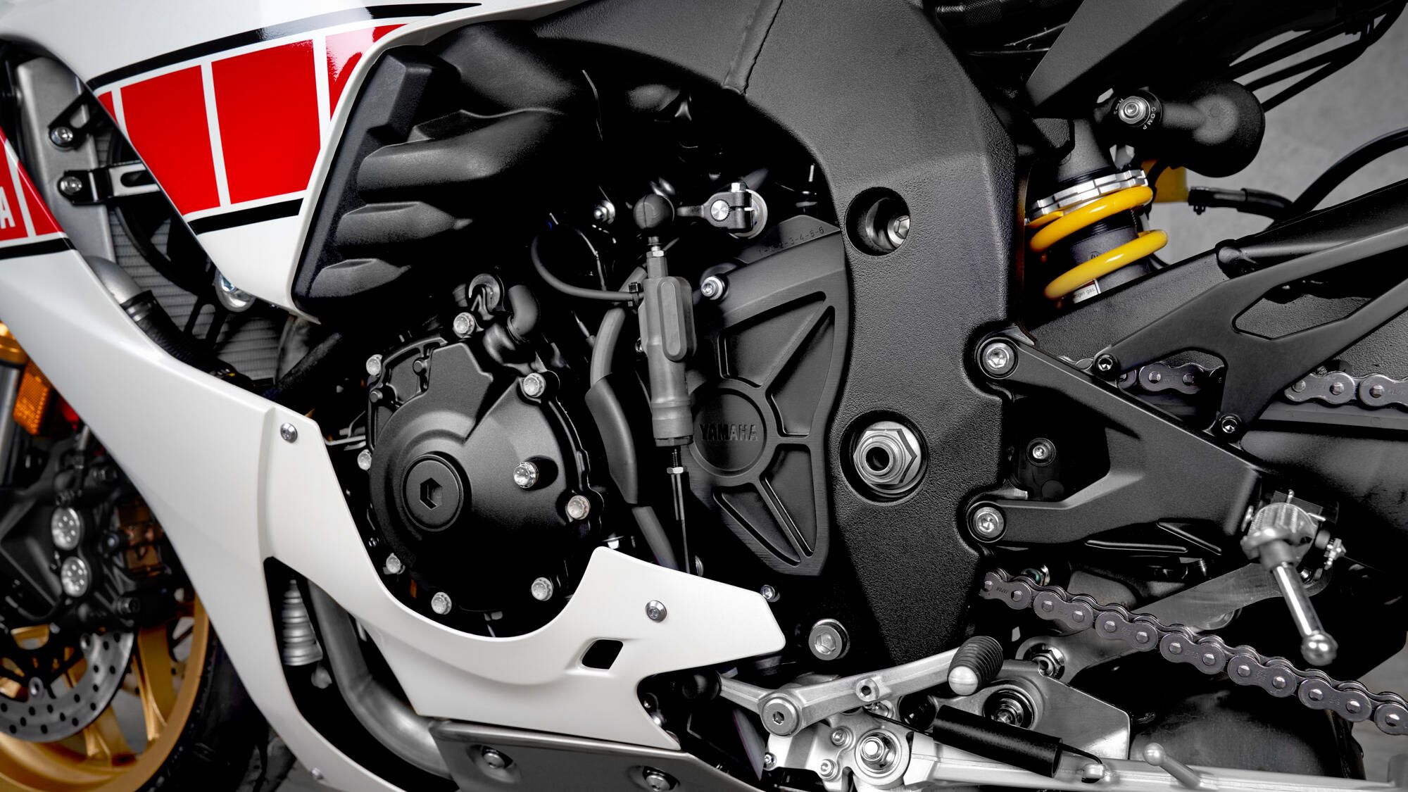 Yamaha R1 World GP 2022 moteur