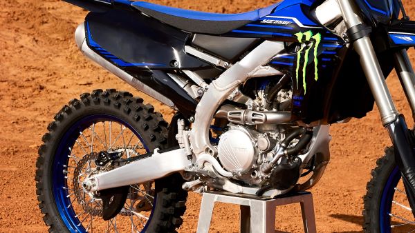 Moto cross Yamaha YZ250F Monster Energy 2023 Cadre aluminium