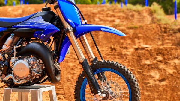 Moto cross Yamaha 65 YZ 2023 Maniabilite et stabilite