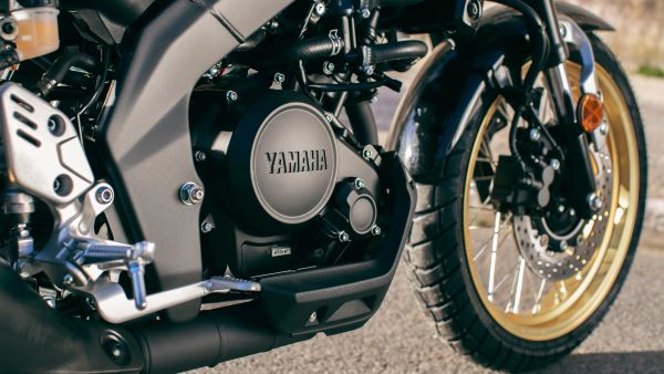Moteur 125cc de la Yamaha Custom XSR 125 Legacy 2023 Yamaha Custom XSR 125 Legacy 2023 Moteur 125cc