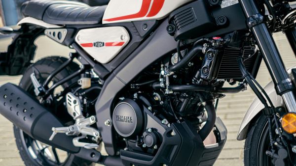 Cadre rigide et léger de la Yamaha Custom XSR 125 2023 Yamaha Custom XSR 125 2023 Cadre rigide leger