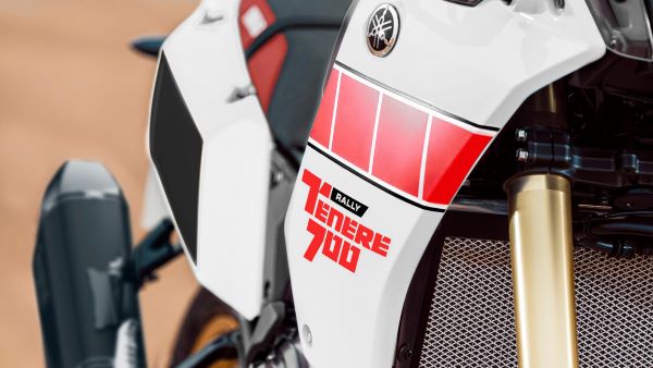 Yamaha Tenere 700 Rally Edition 2023 Coloris inspires annes 80