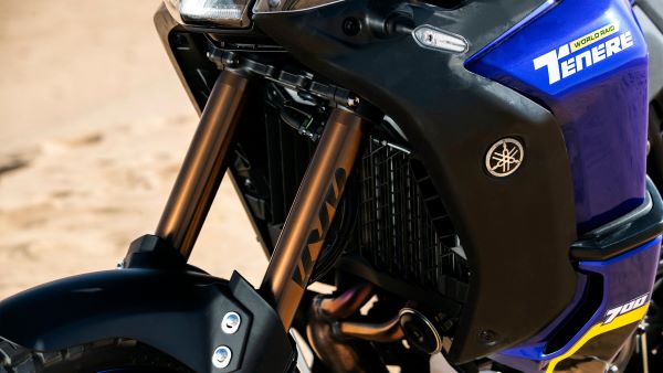 Yamaha Tenere 700 World Raid 2023 Fourche haut de gamme