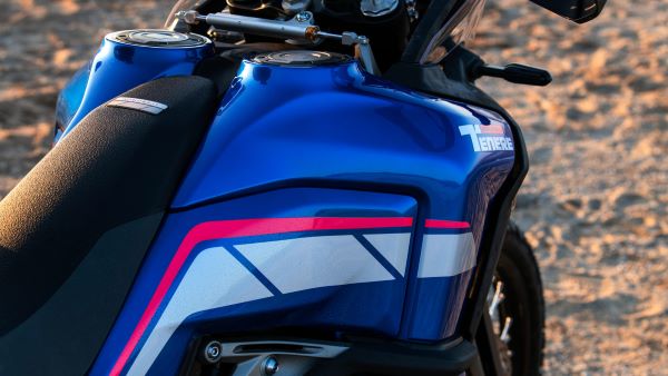 Coloris emblématique de la Yamaha Tenere 700 World Raid 2023 Yamaha Tenere 700 World Rally 2023 Coloris emblematique