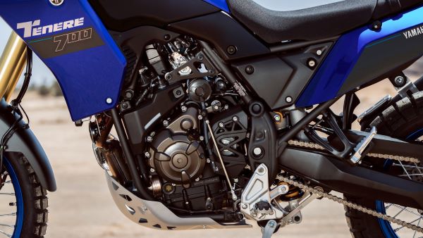 Moteur Blue Core 690cc de la Yamaha Tenere 700 2023 Yamaha Tenere 700 2023 Moteur EU5 690 cc