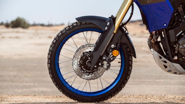 Roues 21 et 18 pouces de la Yamaha Tenere 700 2023 Yamaha Tenere 700 2023 Roues 21 et 18 pouces