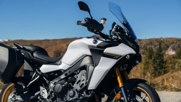 Cadre léger en aluminium de la Yamaha TRACER 9 GT 2024 Yamaha TRACER 9 GT 2024 cadre leger en aluminium