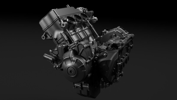 Moteur CP3 de 890cm³ de la Yamaha R9 2025 yamaha R9 2025 moteur CP3 890cc