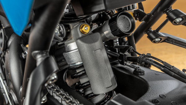 Amortisseur arrière à débattement augmenté de la Yamaha Tenere 700 2025 Yamaha Tenere 700 Rally 2025 Amortisseur arriere a debattement augmente