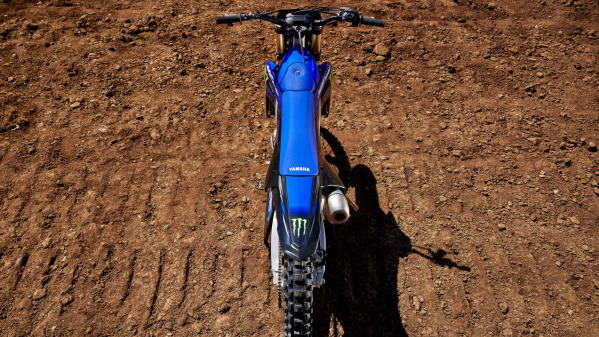Moto cross Yamaha YZ250F Monster Energy 2025 Cadre a poutre en aluminium