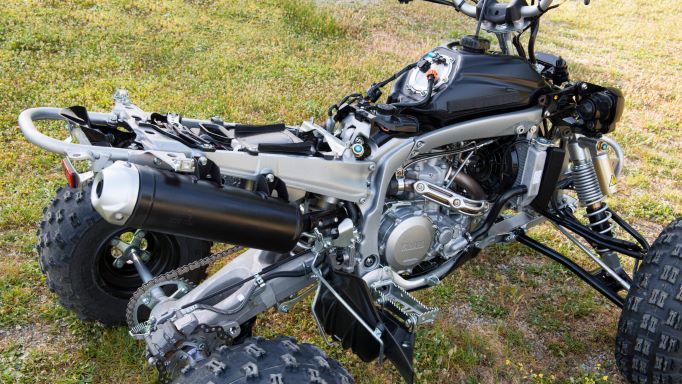 Quad Yamaha 2022 YFZ 450R chassis