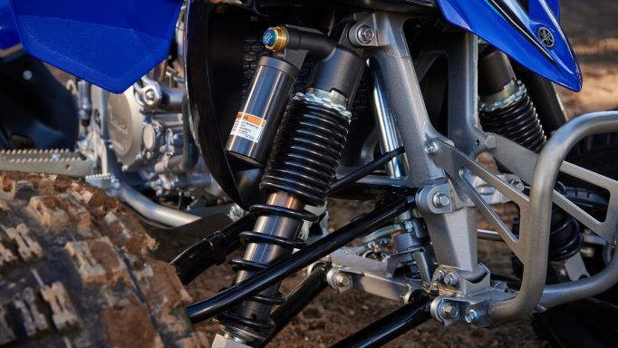 Quad Yamaha 2022 YFZ 450R suspension