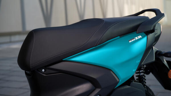 Chassis confortable du Yamaha RayZR 2025 Scooter Yamaha RayZR 2025 Chassis confort