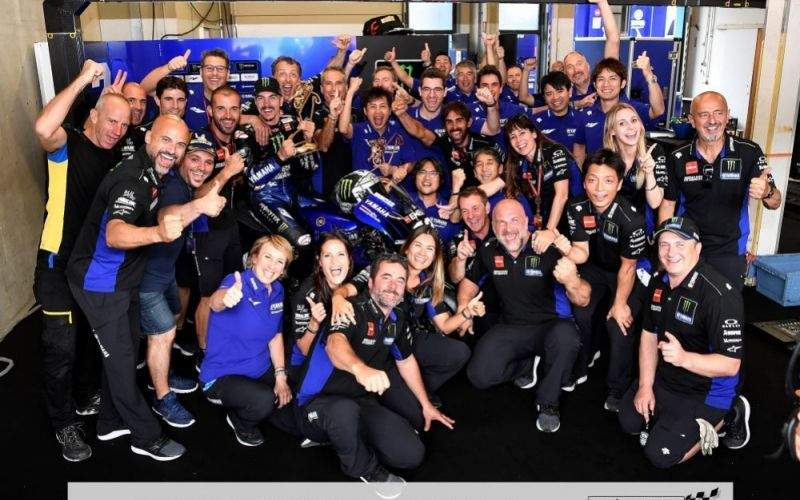 Avec Maverick Viñales l'équipe YAMAHA remporte le GP des Pays-Bas 2019