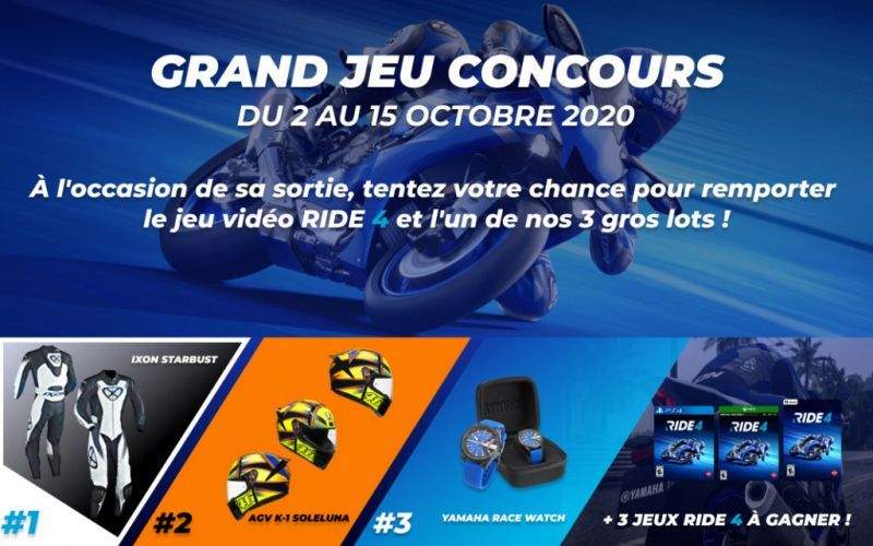 RIDE 4 : Jeu concours