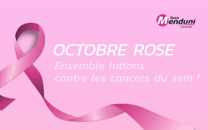 Octobre Rose, Team Menduni s’engage !
