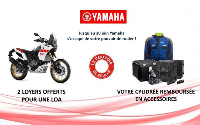 Offres Yamaha exceptionnelles dans votre concession Grenoble Team Menduni !